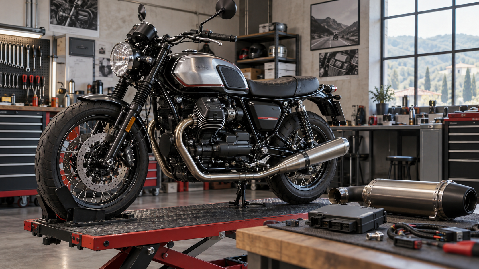 kit potenziamento guzzi v7 850