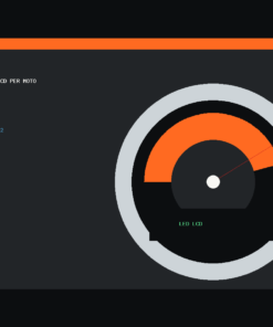Contachilometri digitale LED LCD per Moto