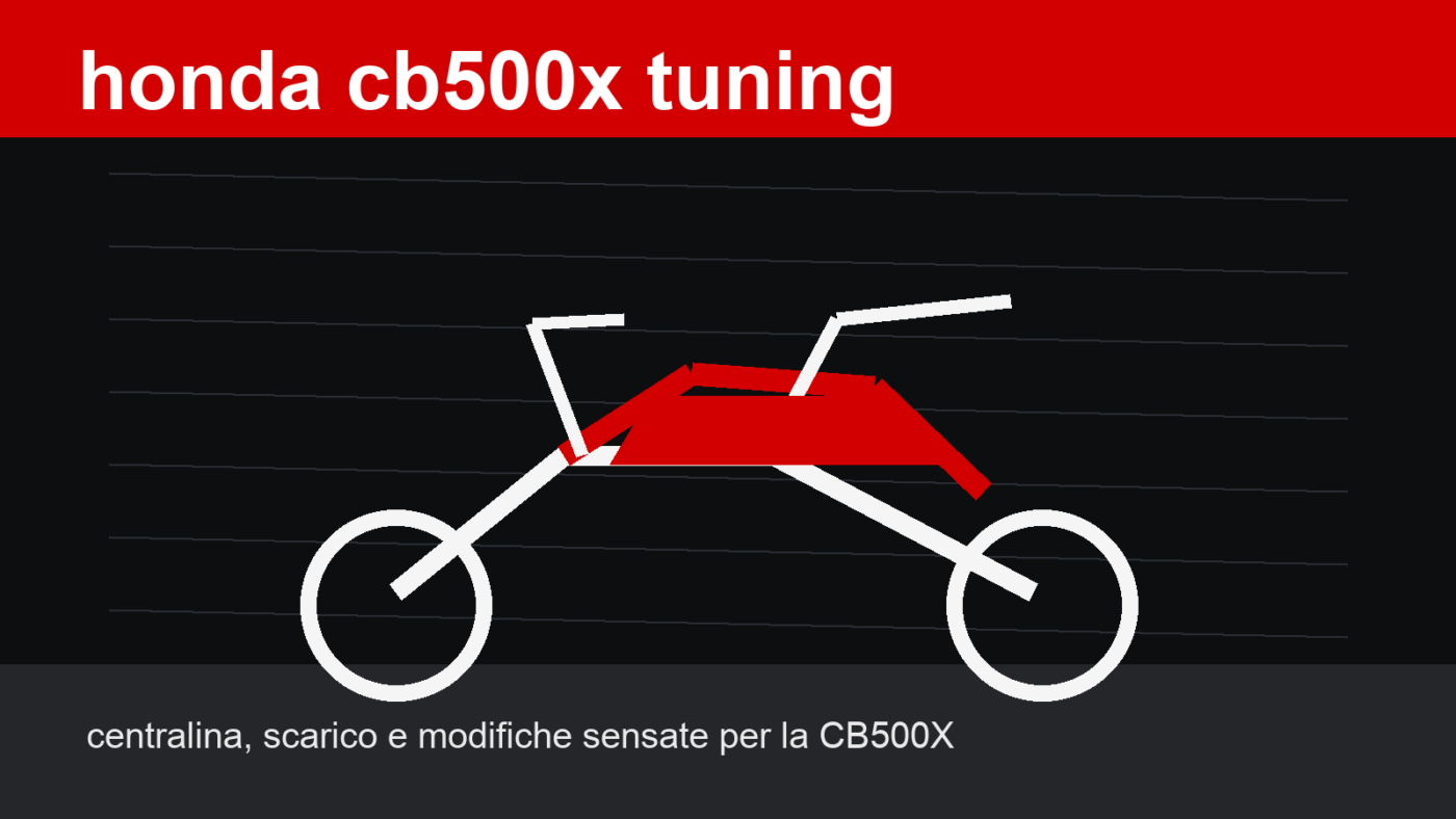 honda cb500x tuning