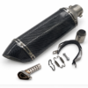 marmitta Benelli Leoncino 250 - scarico Benelli Leoncino 250 sportivo aftermarket 38-51 mm
