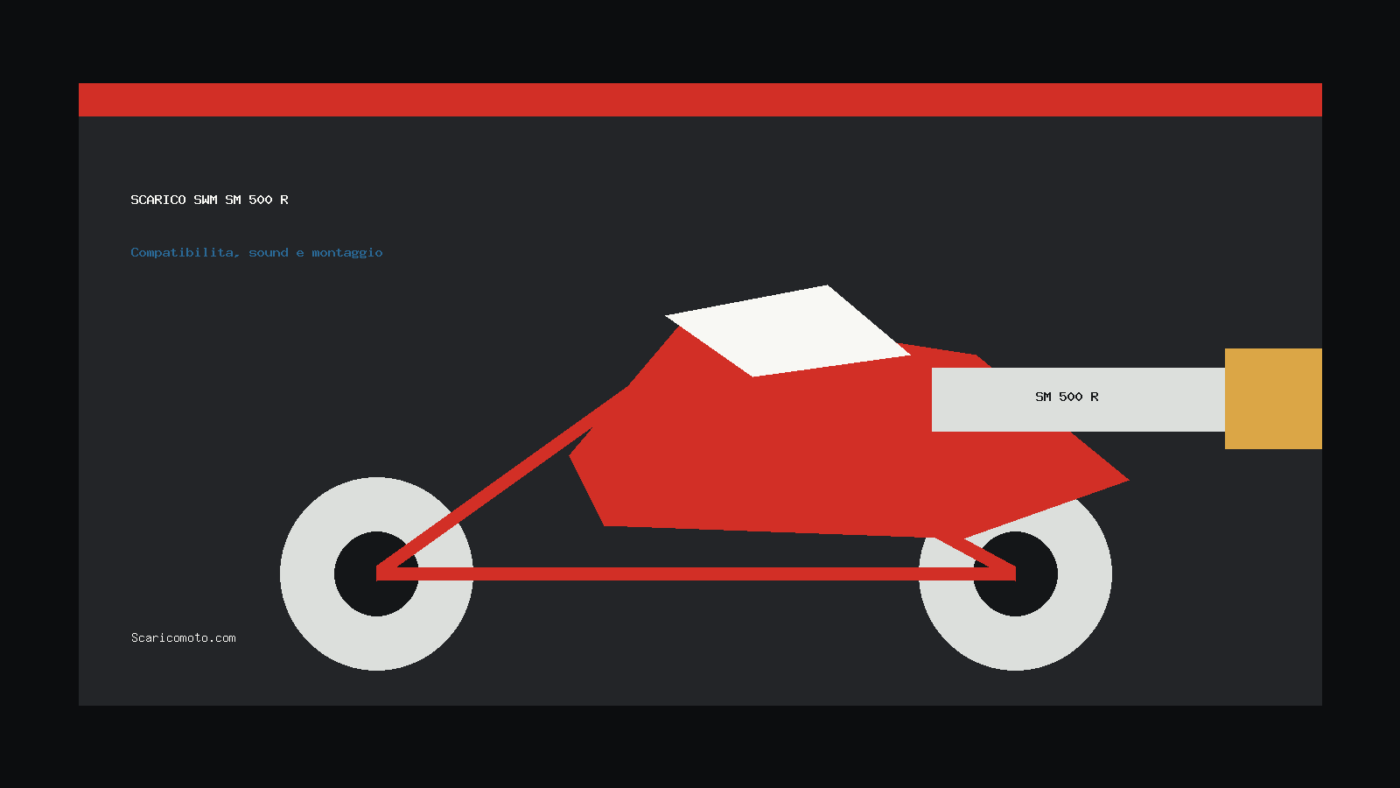 scarico swm sm 500 r