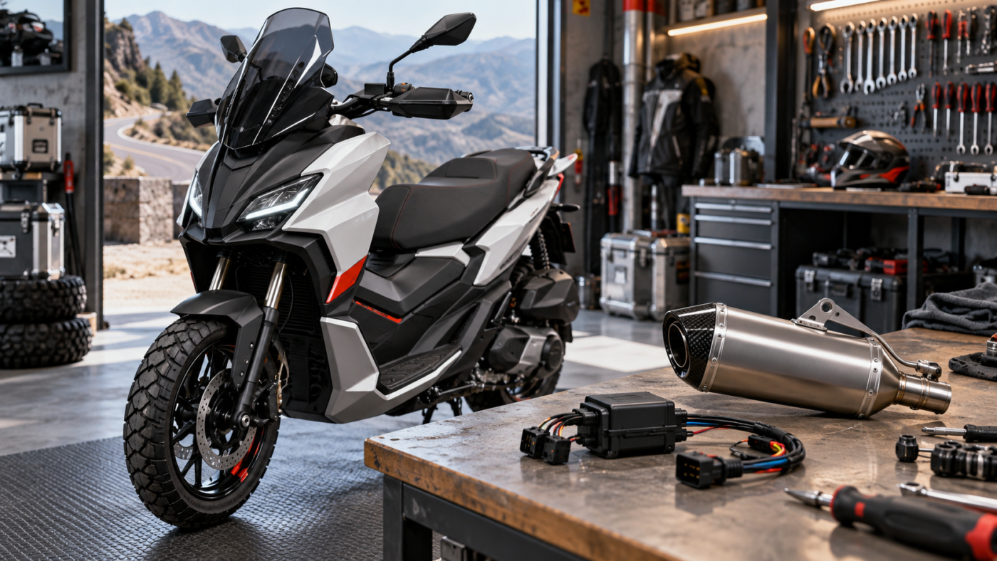 aprilia sr gt 125 tuning kit