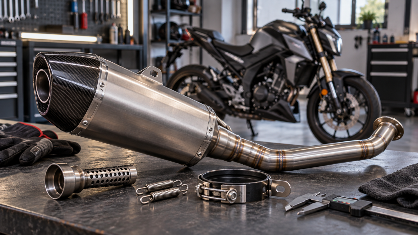 scarico zontes 125 u