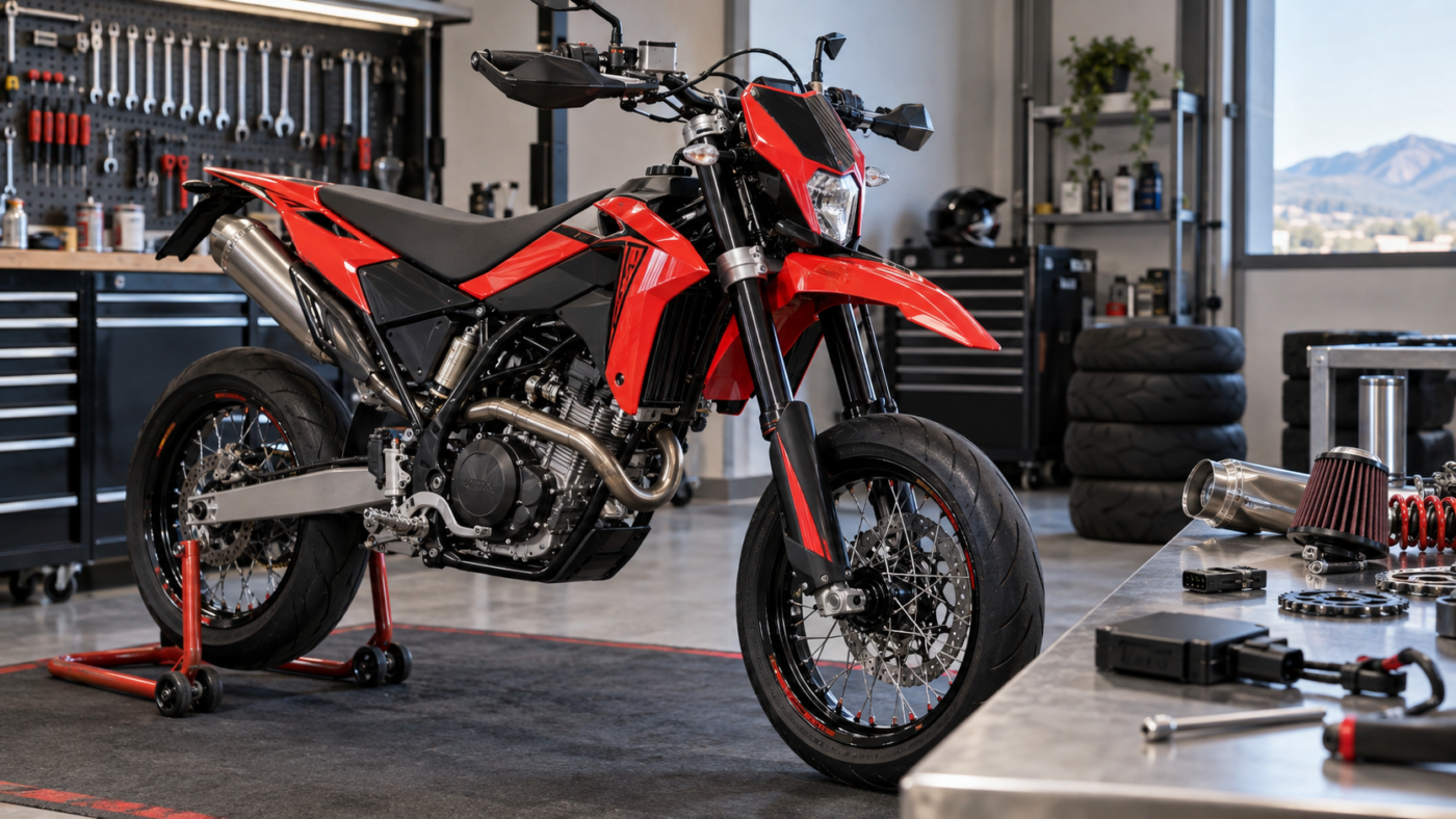 swm sm 125 r tuning